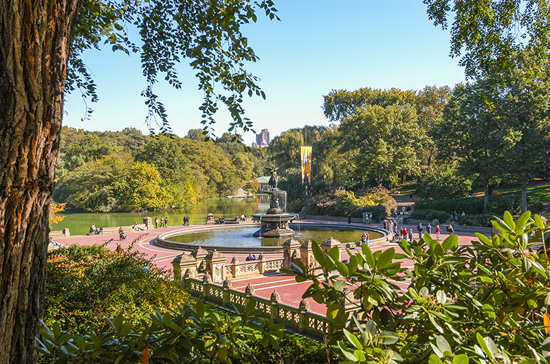 Bethesda Terrace in Central Park