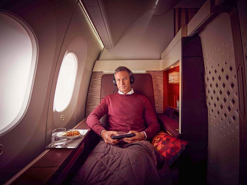 Etihad Airways first class suite