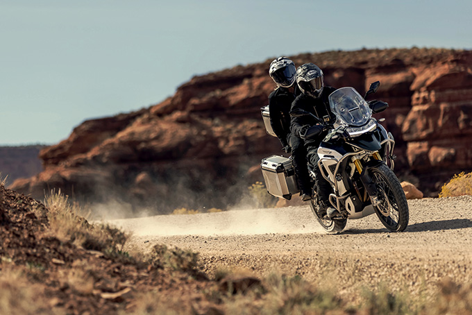 2024 Triumph Tiger 1200 Adventure Motorcycle Range 3