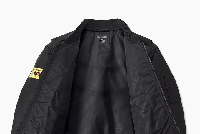 Harley Davidson At the Crank Bomber Jacket 1