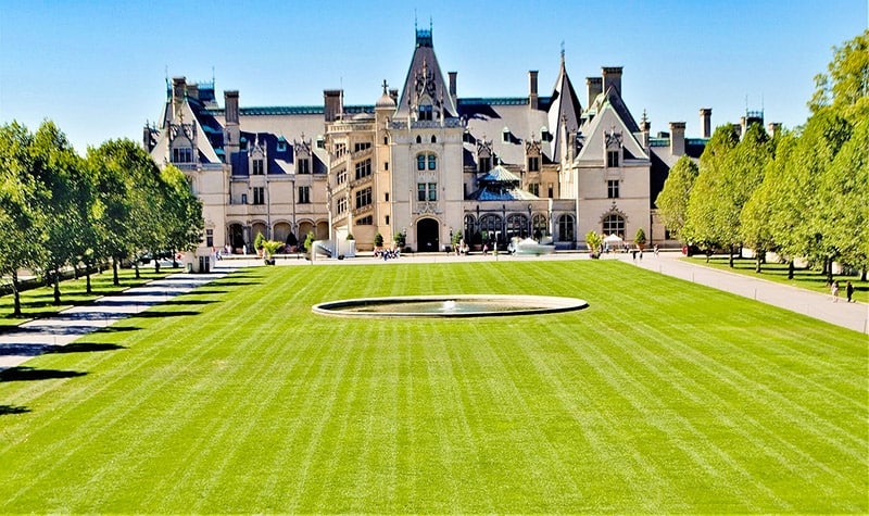 The Biltmore Estate is one of the biggest houses in the world