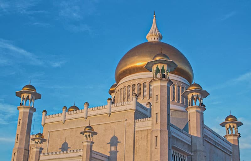 Istana Nurul Iman Palace of Sultan in Brunei - the biggest mansion in the world