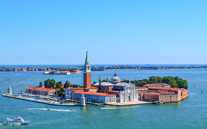 San Giorgio Maggiore is an island in Venice