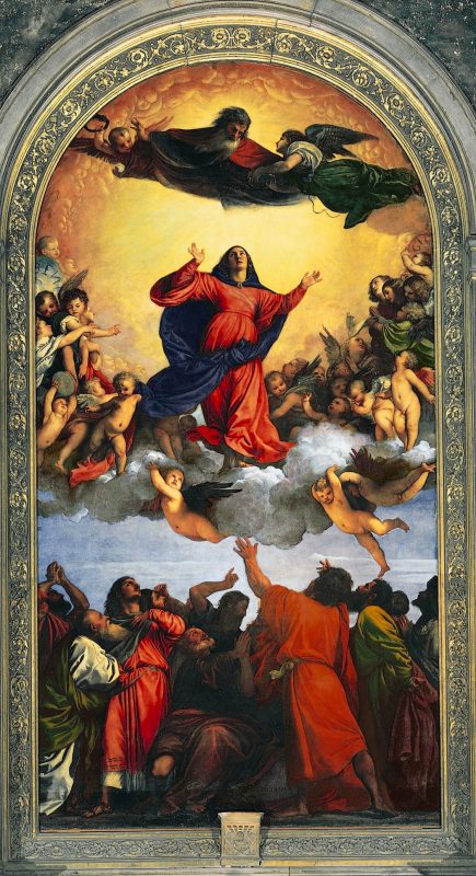 Most famous Renaissance paintings - Assumption of the Virgin by Titian