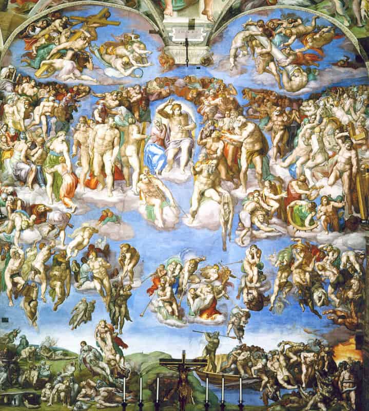 The Last Judgement by Michelangelo