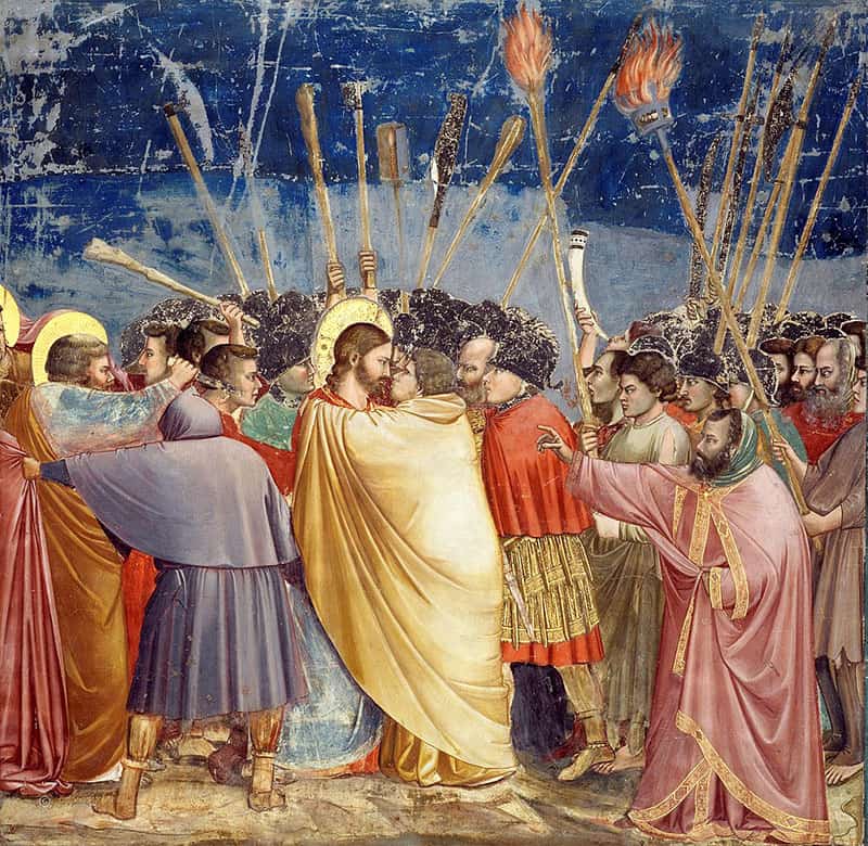 Kiss of Judas by Giotto