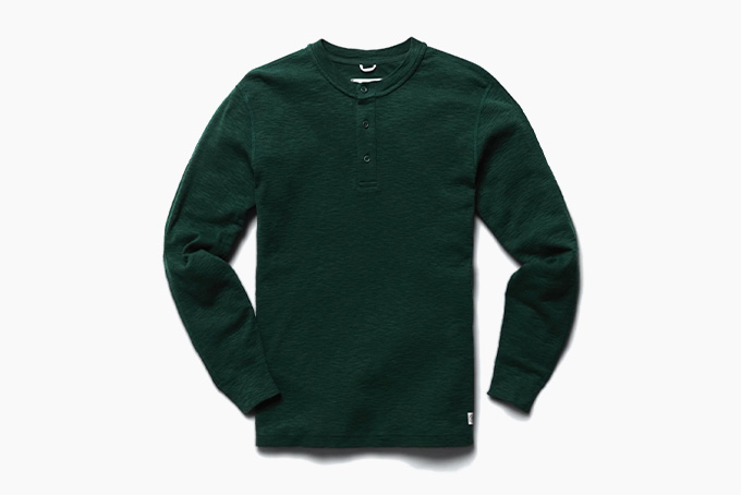 Reigning Champ 1x1 Slub Henley F 2 24 4