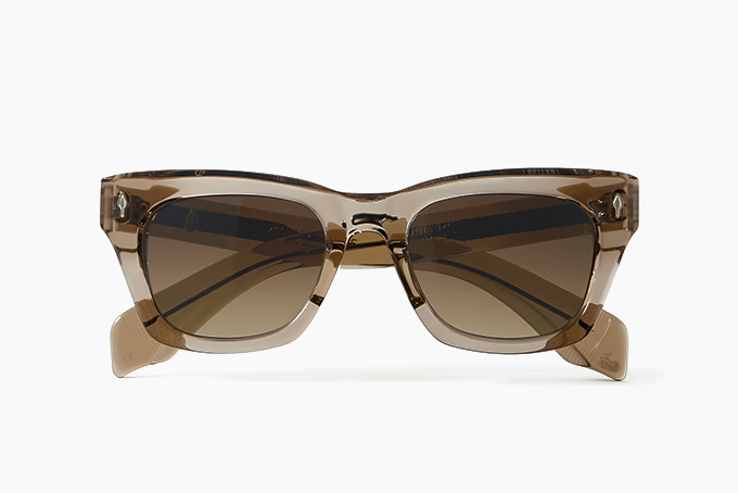 Jacques Marie Mage Yellowstone Forever Dealan Square Frame Acetate Sunglasses