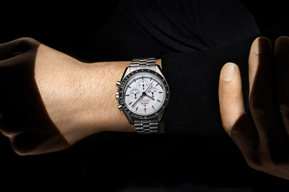 Omega Speedmaster Moonwatch White Dial 3