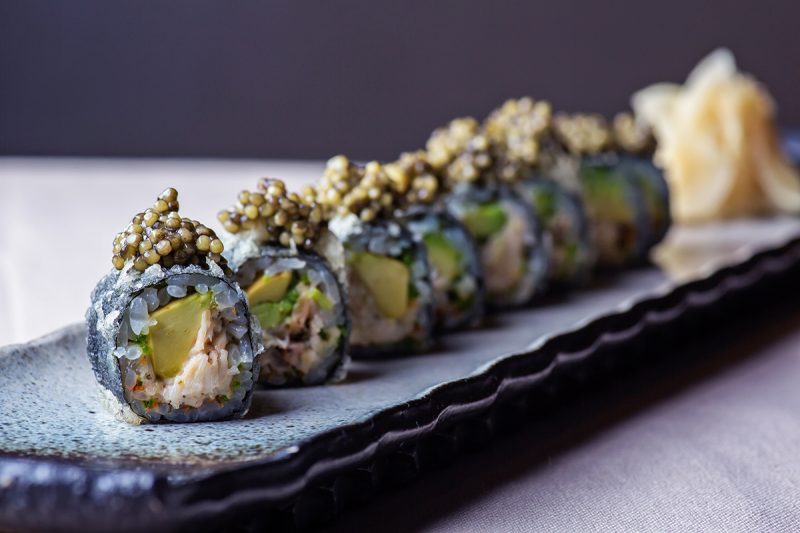 Royal California Maki with Caviar