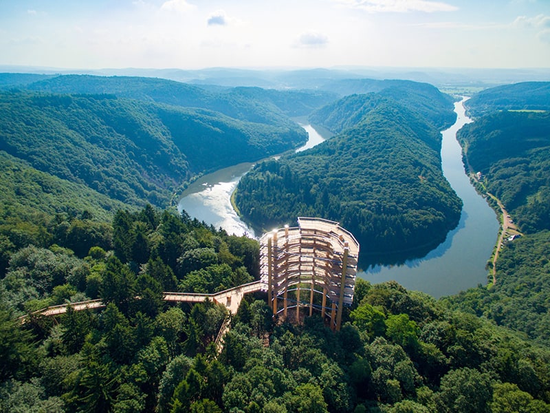 Treetop Walk Saarschleife Germany