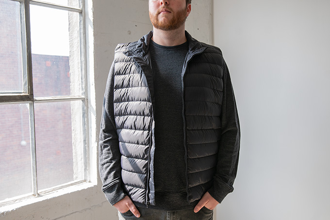 Reigning Champ Lightweight Tafetta Warm Up Vest F 3 24 1