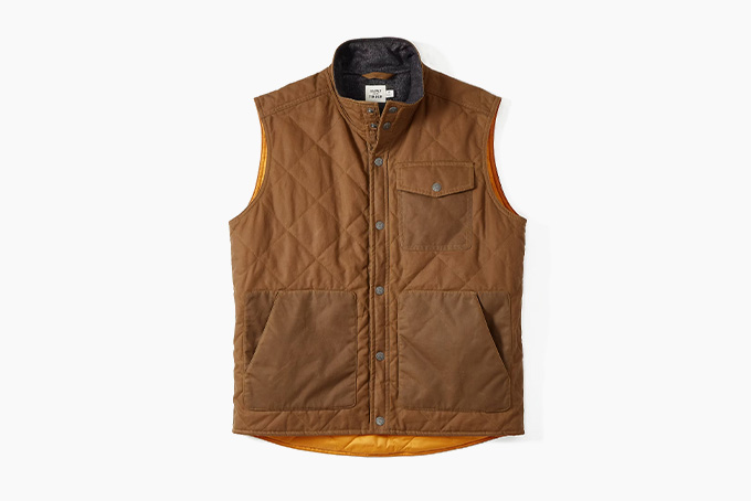Flint and Tinder Quilted Wax Vest F 3 24 4