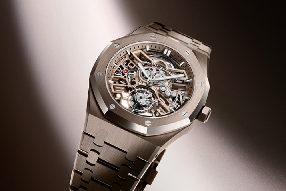 Audemars Piguet Royal Oak Openworked Flying Tourbillon Sand Gold 1