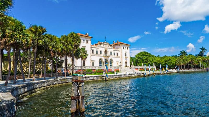 Vizcaya Museum and Gardens in Miami is one of the most stunning American historic homes