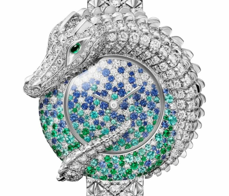 Пантеры и крокодилы - новые ювелирные часы Cartier