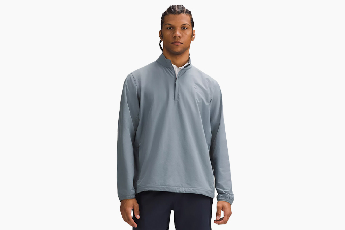 lululemon Golf Half Zip Windbreaker