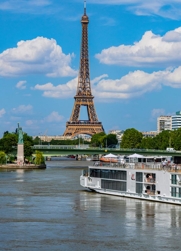 Viking Longship in Paris - luxury river cruise lines