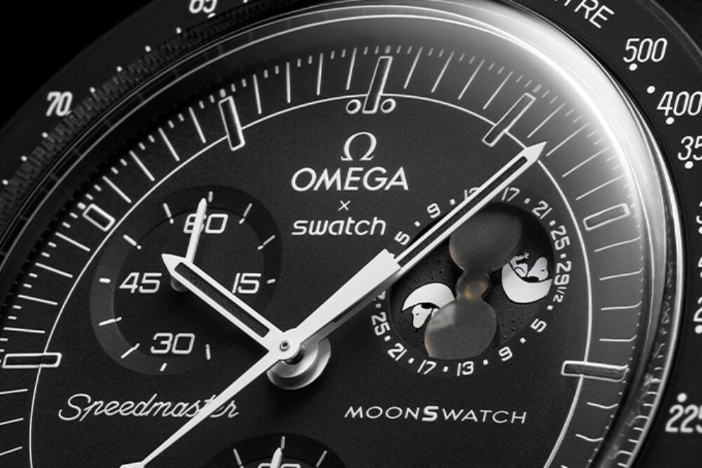 Omega x Swatch MoonSwatch Black Snoopy 1
