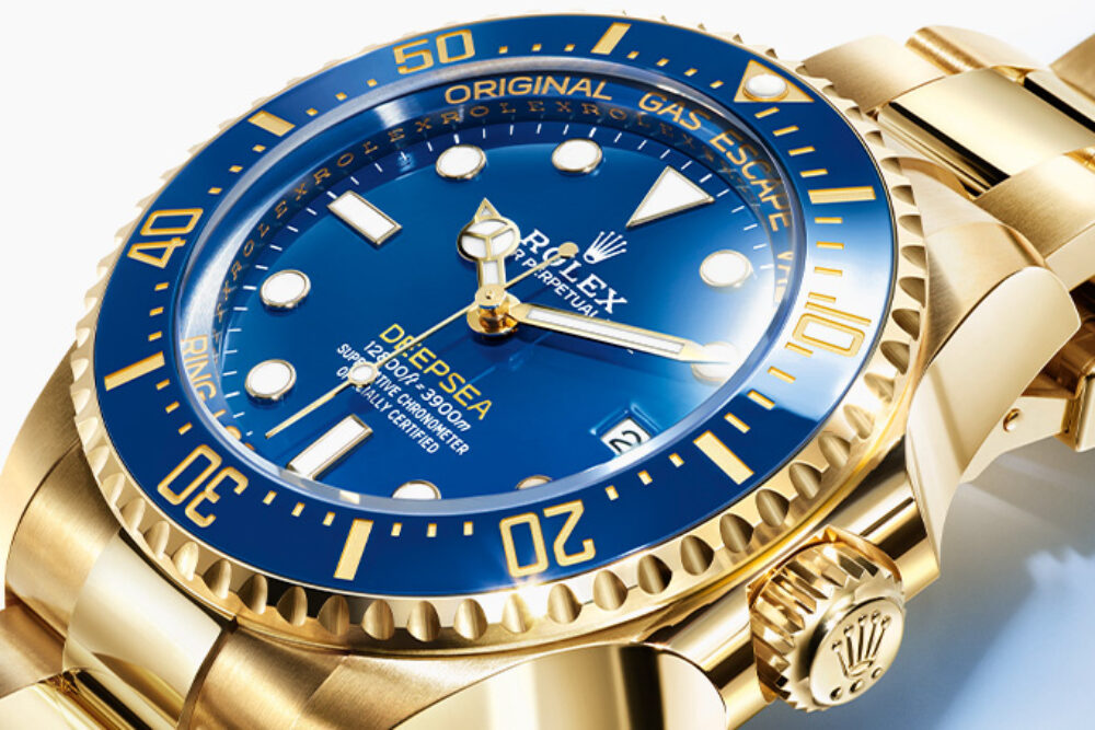 Rolex Deepsea Blue Gold 1