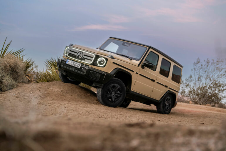 Долгожданный электрический Mercedes G-Class наконец-то здесь: четыре электромотора, 579 лошадиных сил и безумный крутящий момент