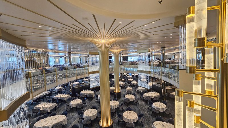 Cunard Queen Anne cruise ship - Britannia dining room