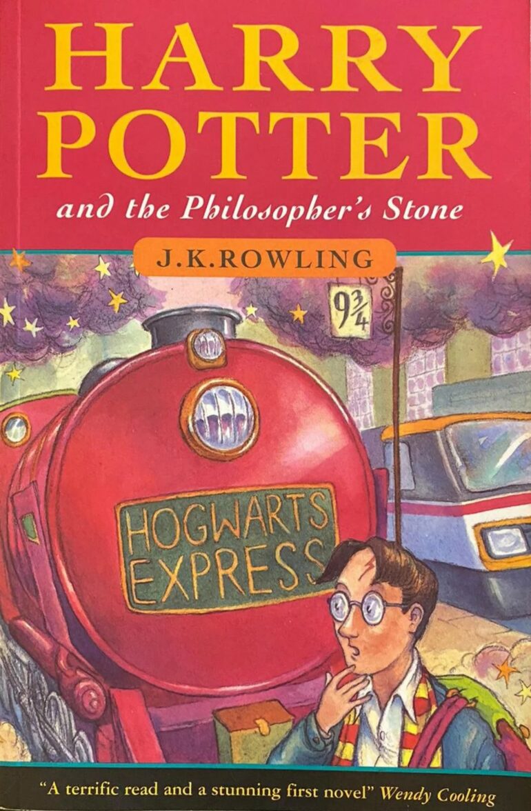 Оригинальная обложка первой книги о Гарри Поттере