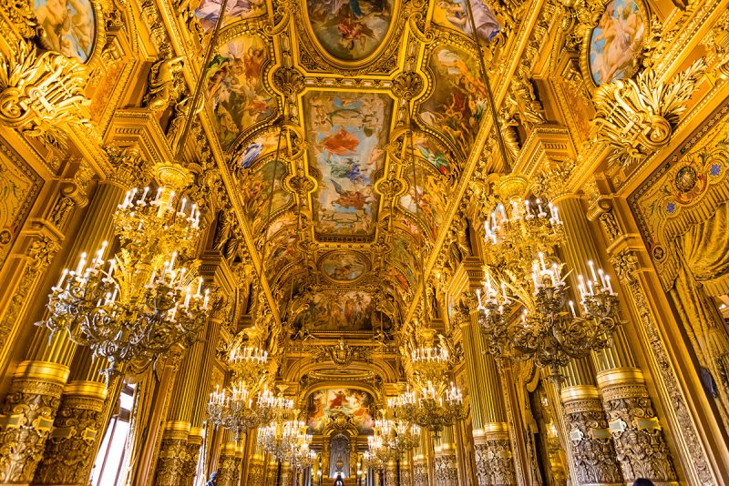 The Palais Garnier in Paris, France