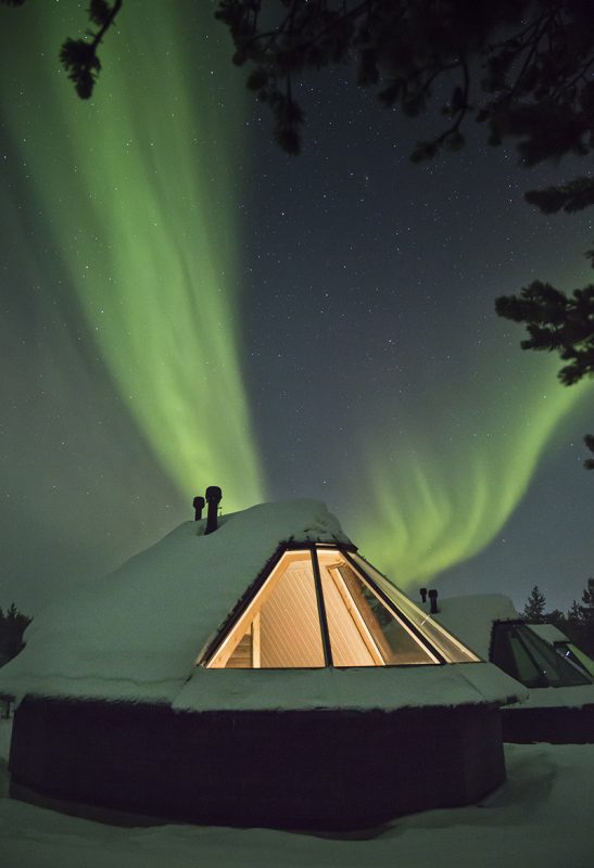 The Northern Lights in Finland