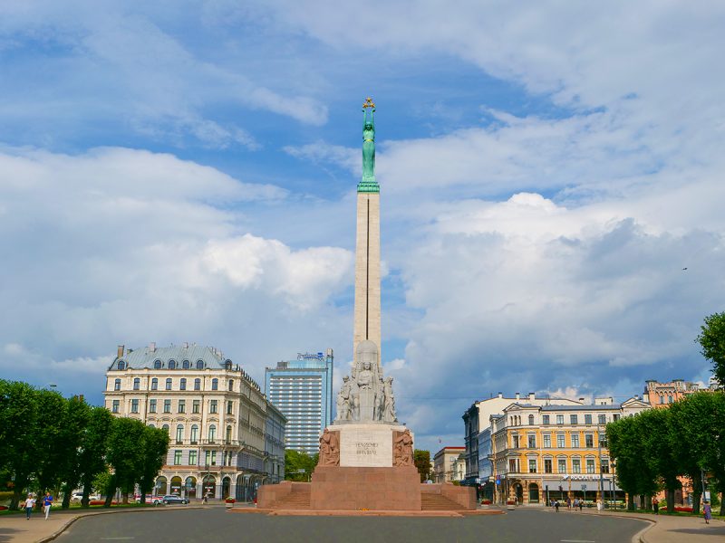 The Freedom Monument, Riga