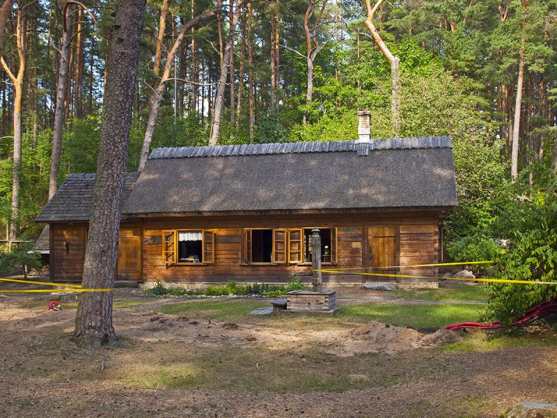 A house at Jurmala Open Air Museum