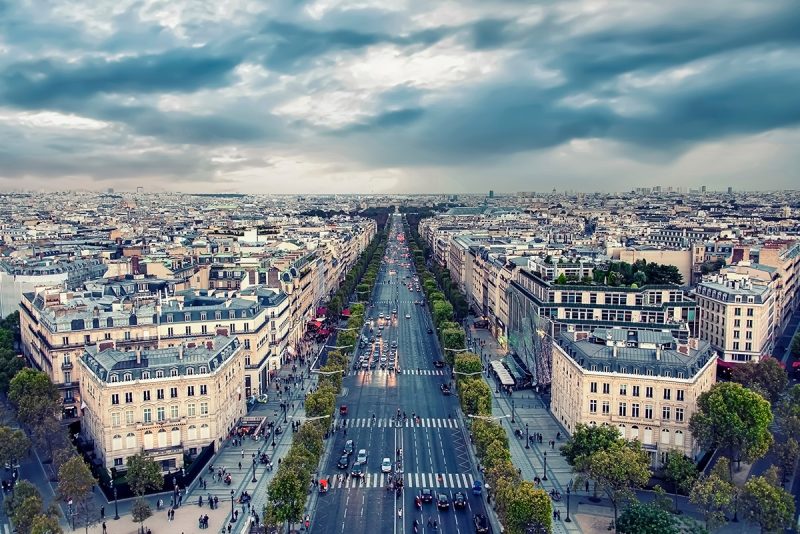 Apartments on The Champs-Elysées in Paris, France