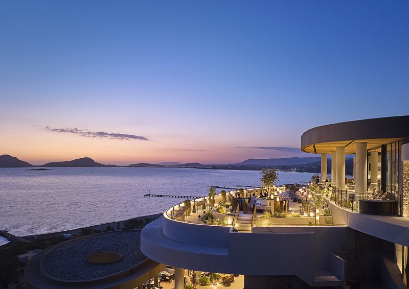 Three Admirals Lounge at the Mandarin Oriental, Costa Navarino