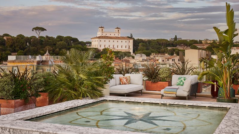 The Terrace at Bulgari Hotel Roma