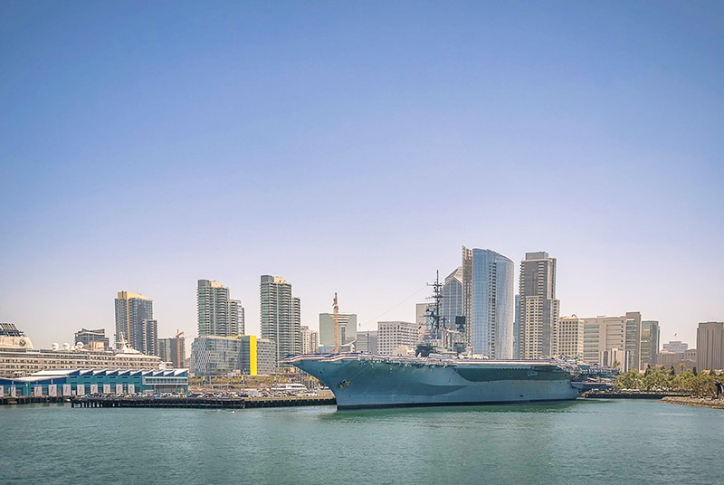 The USS Midway Museum in San Diego, California