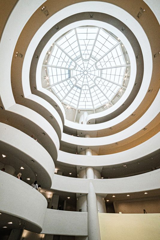 The Guggenheim New York atrium