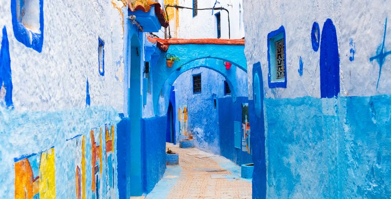 Chefchaouen, Morocco - luxury travel calendar by month