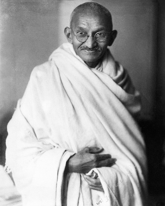 Portrait of Gandhi