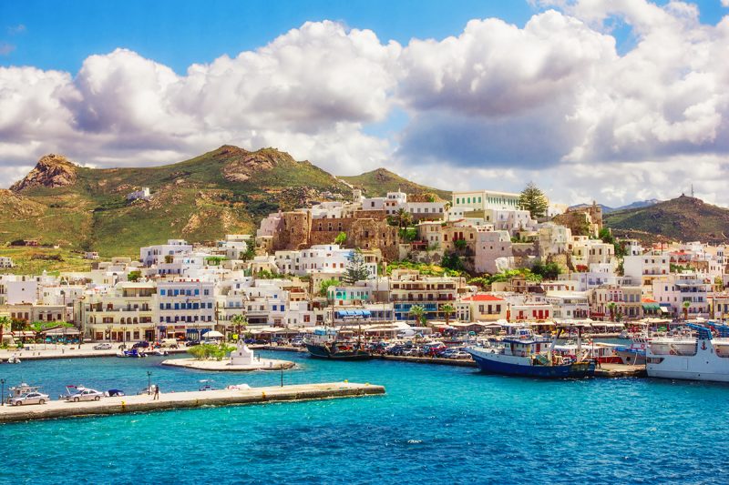 Naxos is the largest island in the Cyclades