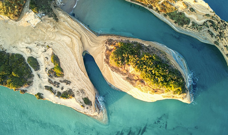 Canal d'Amour, Corfu island
