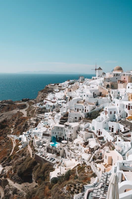 Santorini is one of the most beautiful Greek islands