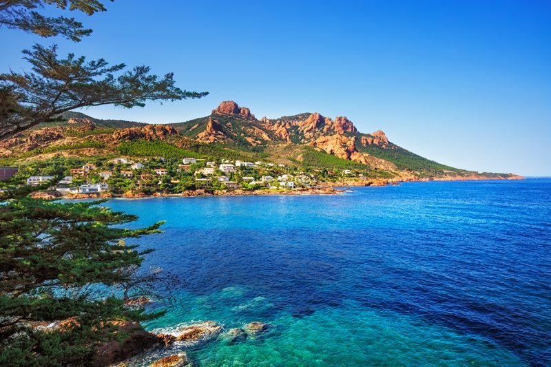 Theoule sur Mer on the French Riviera