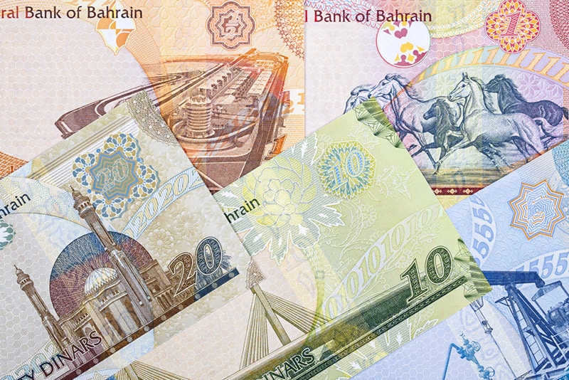 Bahraini dinar banknotes