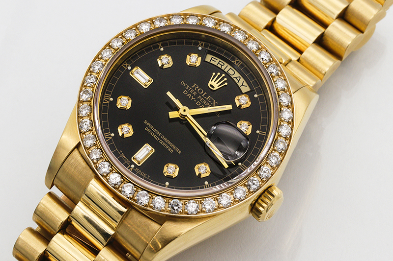 Rolex Day-Date watch, one of the best designer watches