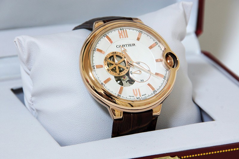 A luxurious Cartier watch