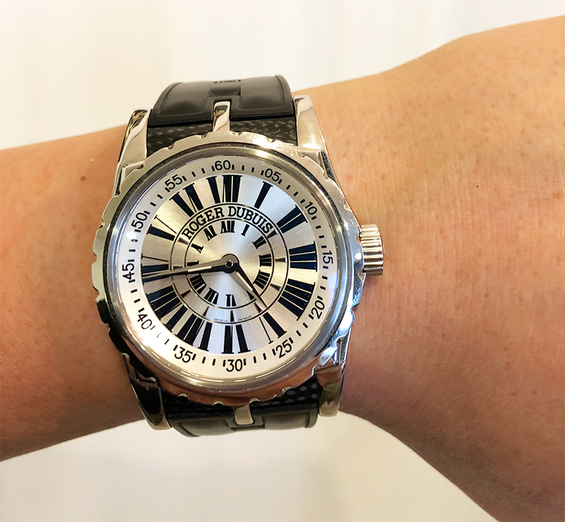 A Roger Dubuis Sympathie Excalibur in stainless steel