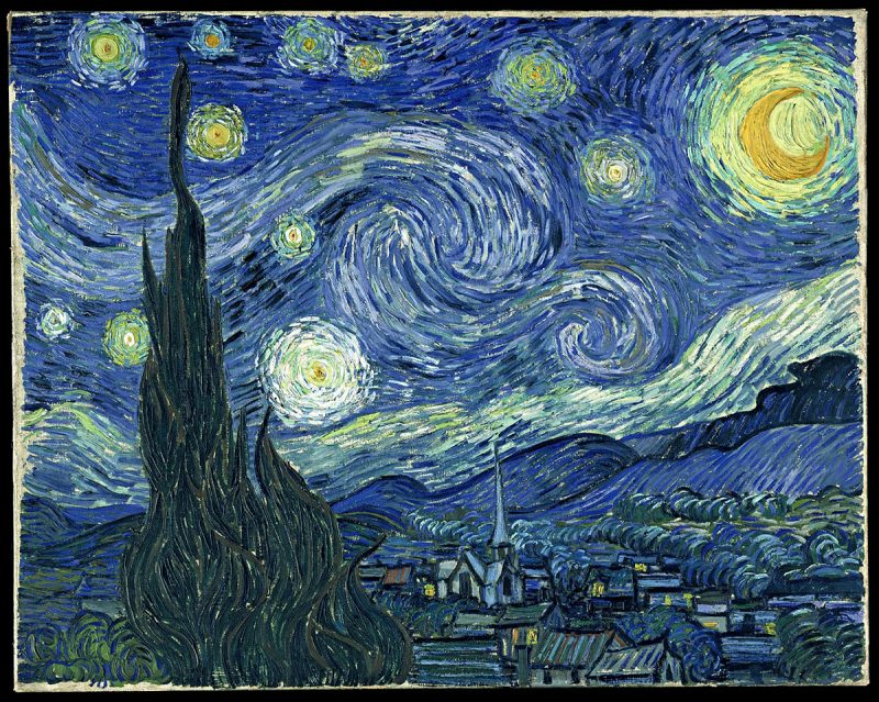 The Starry Night by Vincent Van Gogh - Wikimedia