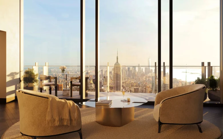 highest penthouses in the world 111 west 57th street quadplex luxe digital