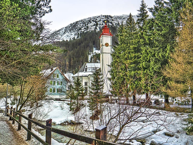 Andermatt village center