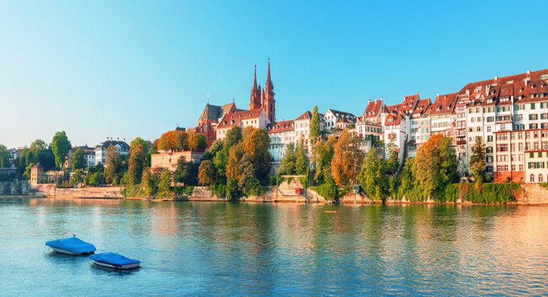 Basel city center